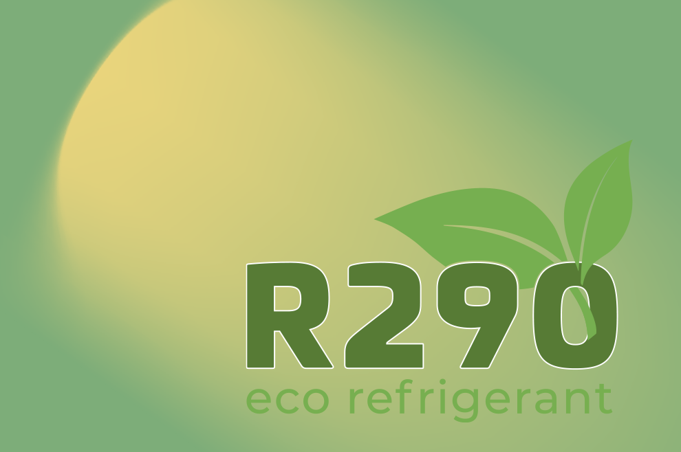 Edge PRO utilizza R290, un refrigerante naturale a bassissimo impatto ambientale (GWP quasi nullo) e privo di PFAS